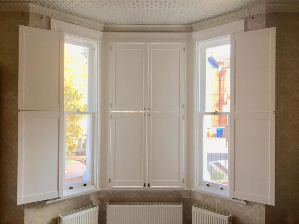 Shutters in Broadbridge Heath